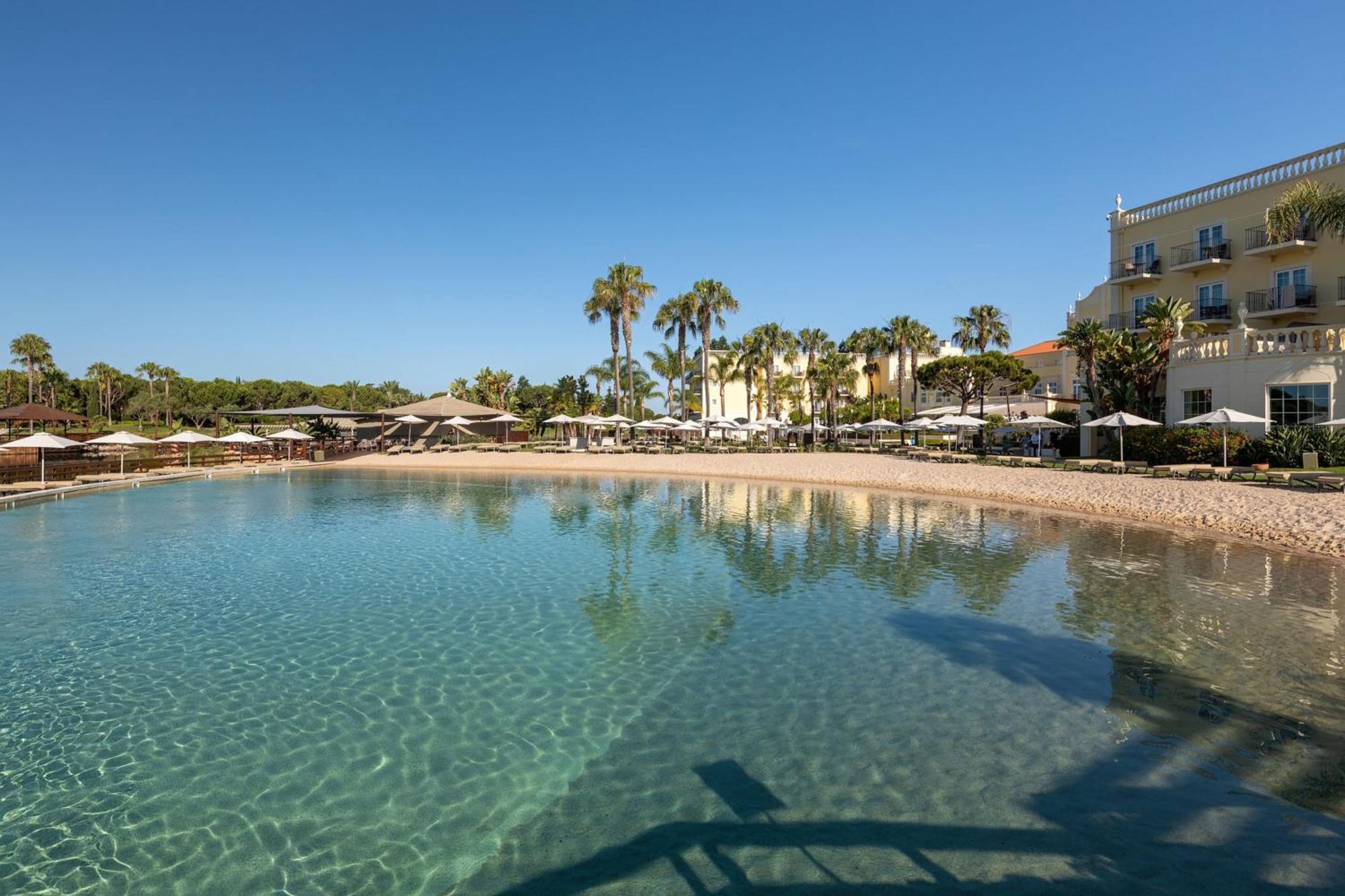 Domes Lake Algarve, Autograph Collection Vilamoura Kültér fotó The beach of the hotel